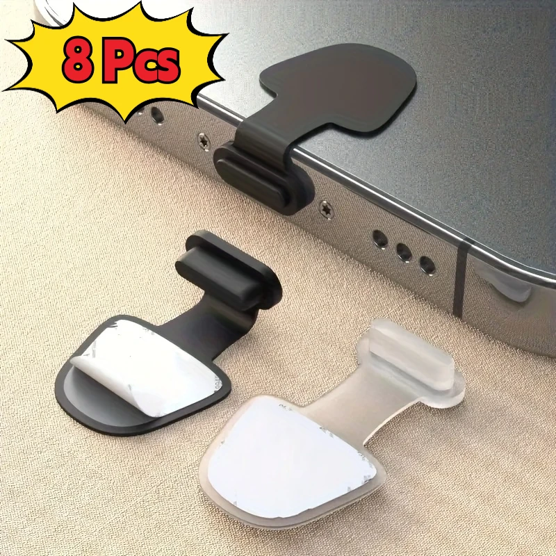 Tablet Cover Accessories - 8-Piece Silicone USB-C Interface Dust Cover