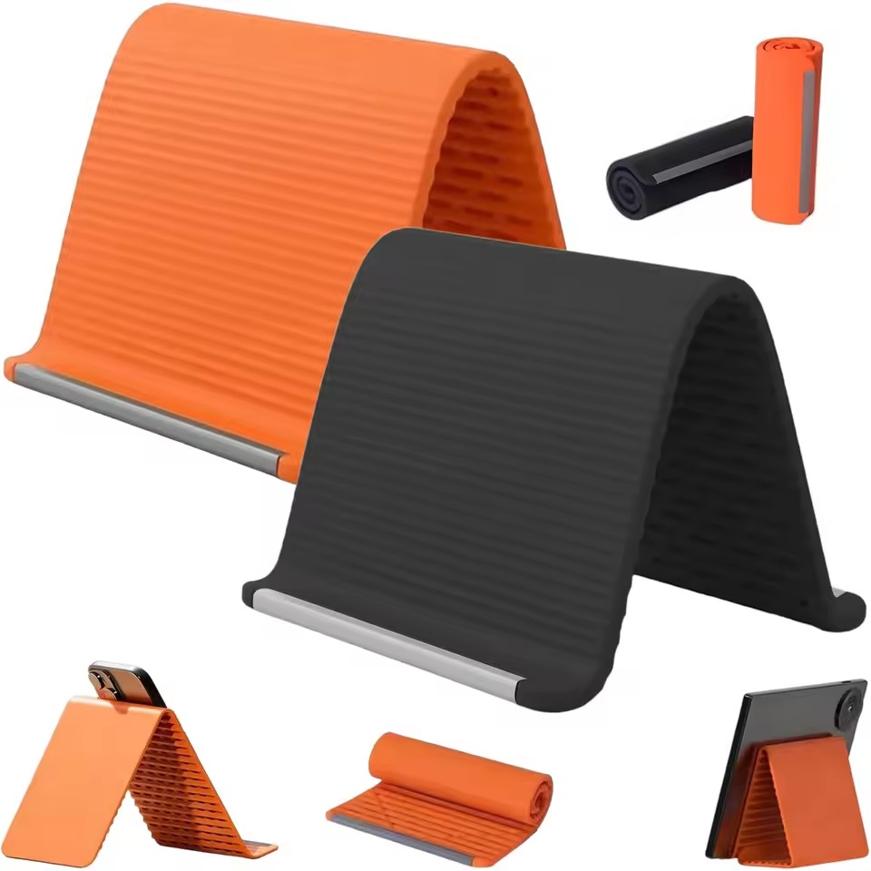 Laptop Tablet Accessories - Adjustable Foldable Desktop Phone Holder Creative