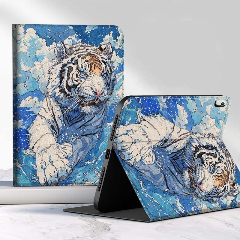 Remarkable Tablet Accessories - Tiger flowers For Samsung Galaxy Tab