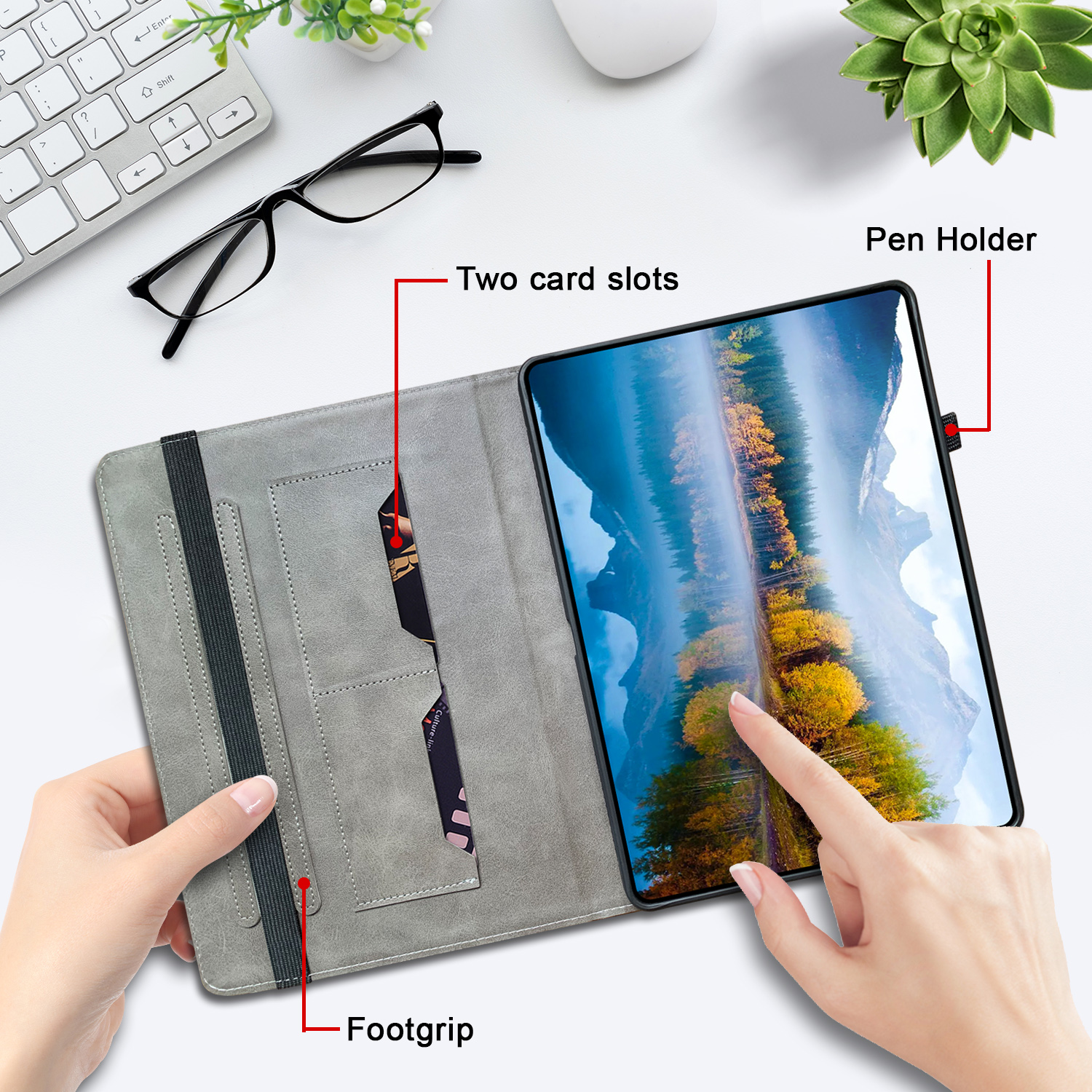 Leather Case for Samsung Galax - Remarkable Tablet Accessories บทวิจารณ์และราคา