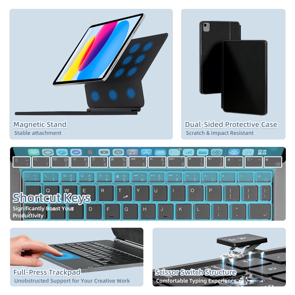 2026 Magic Keyboard with Bluet - Tablet Ipad Accessories บทวิจารณ์และราคา