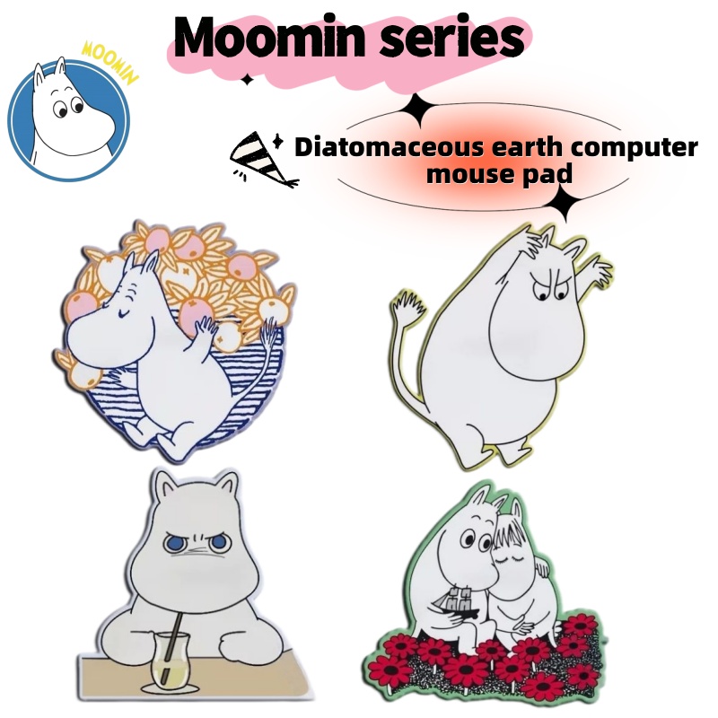 Cute Hippo Moomin Cartoon Diat - Laptop Tablet Accessories บทวิจารณ์และราคา
