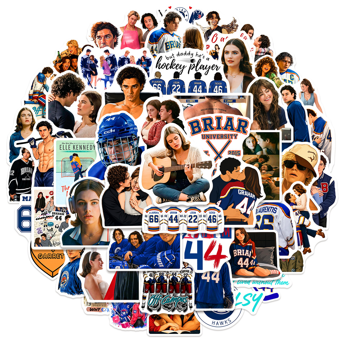 50PCS new American TV series,  - Boox Tablet Accessories บทวิจารณ์และราคา