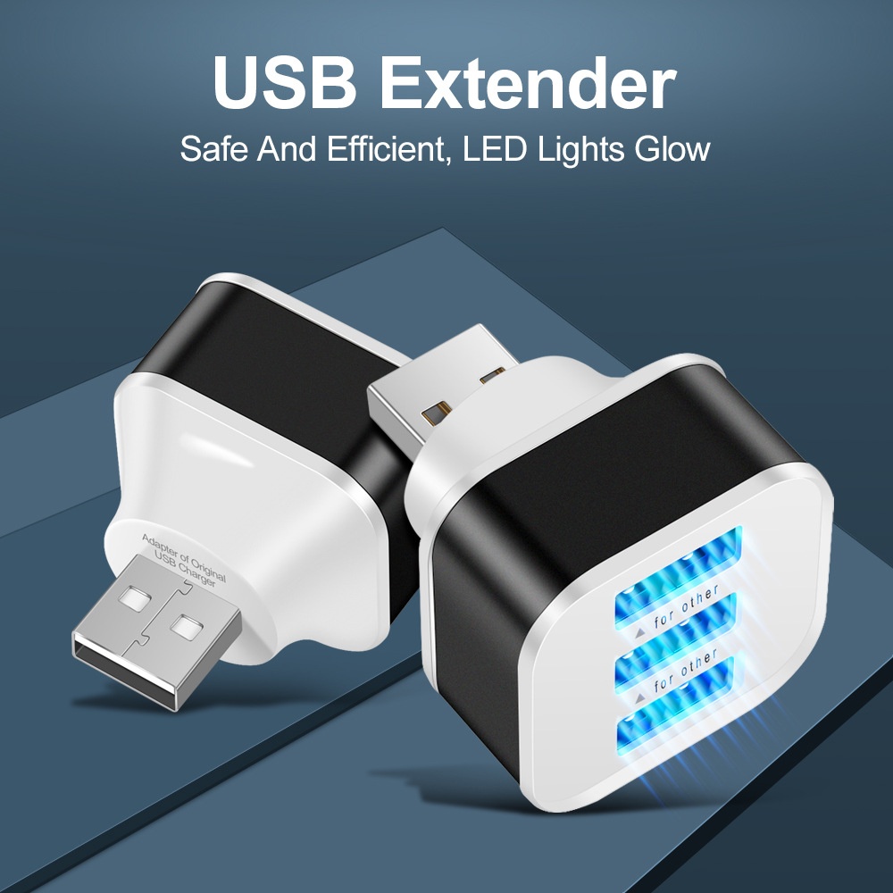 3 Port USB Slots Adaptor USB 3 - Laptop Tablet Accessories บทวิจารณ์และราคา