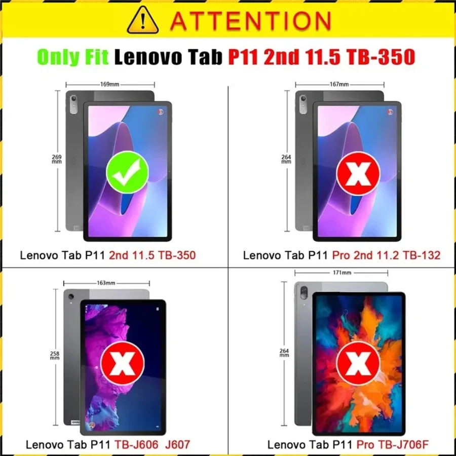Coque For Lenovo Tab P11 2nd G - Tablet Cover Accessories บทวิจารณ์และราคา