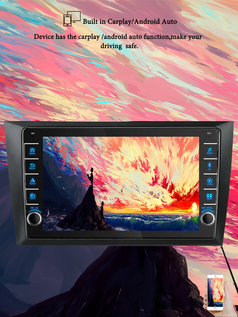 8G+128G Android 14 For Volkswa - Tablet Danish Mobile & Accessories Photos บทวิจารณ์และราคา
