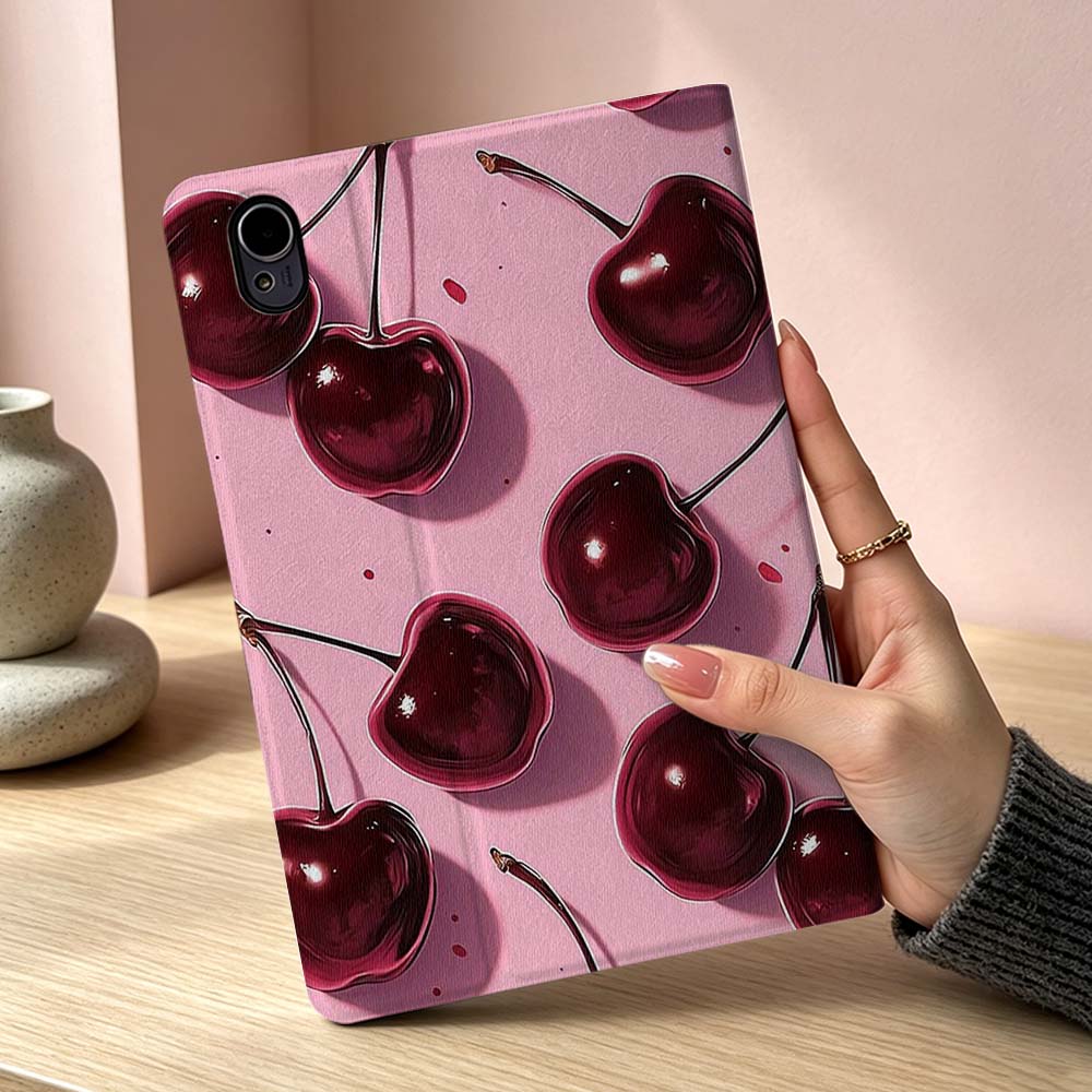 Fresh Cherry Pink Pattern For  - Honor Tablet X9 Accessories บทวิจารณ์และราคา