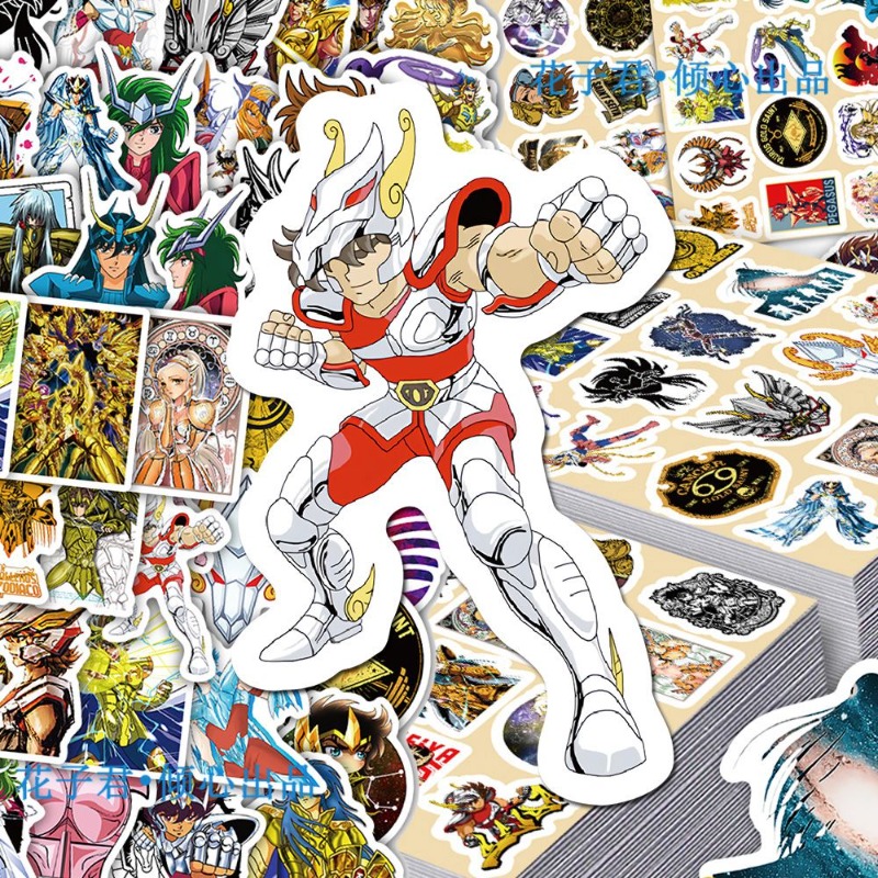 101Pcs Saint Seiya Anime Stick - Laptop Tablet Accessories บทวิจารณ์และราคา
