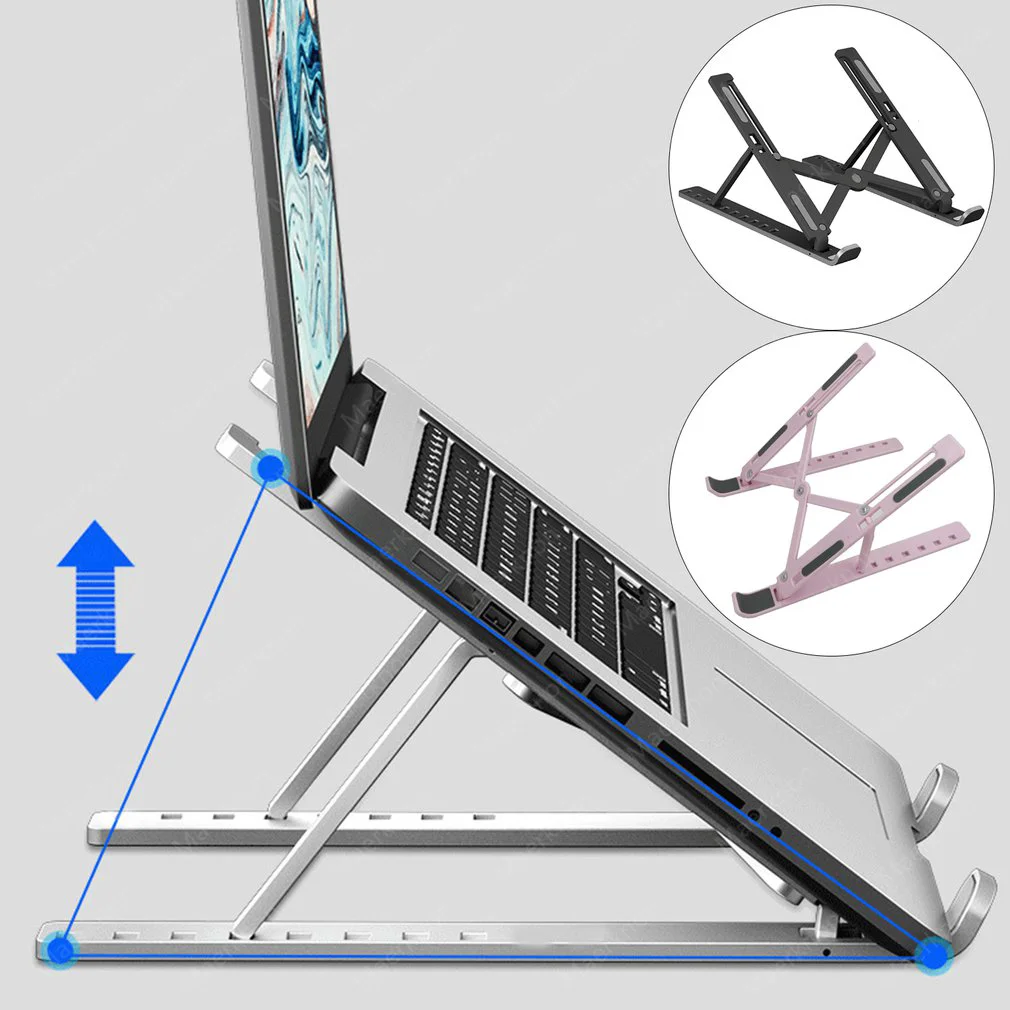 Laptop Stand Portable Foldable - Tablet Ipad Accessories บทวิจารณ์และราคา