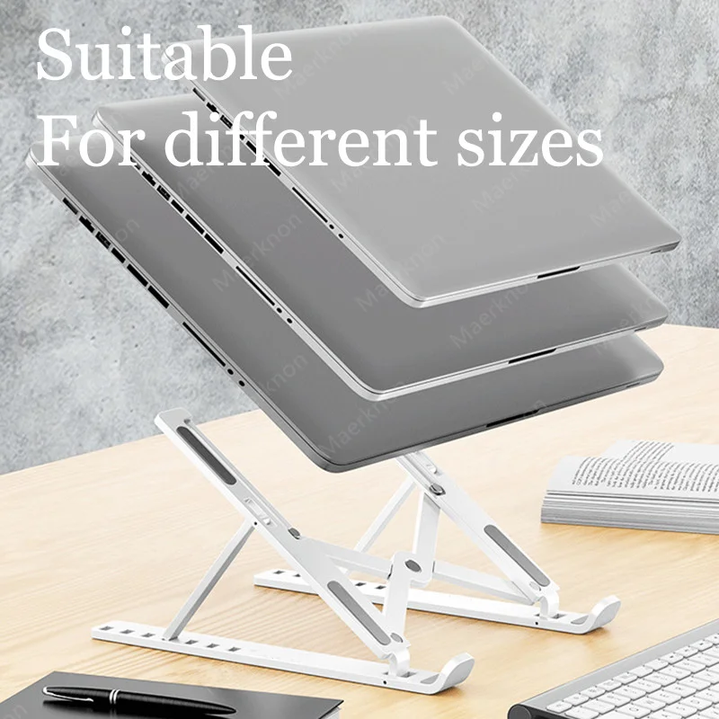 Laptop Stand Portable Foldable - Tablet Ipad Accessories บทวิจารณ์และราคา