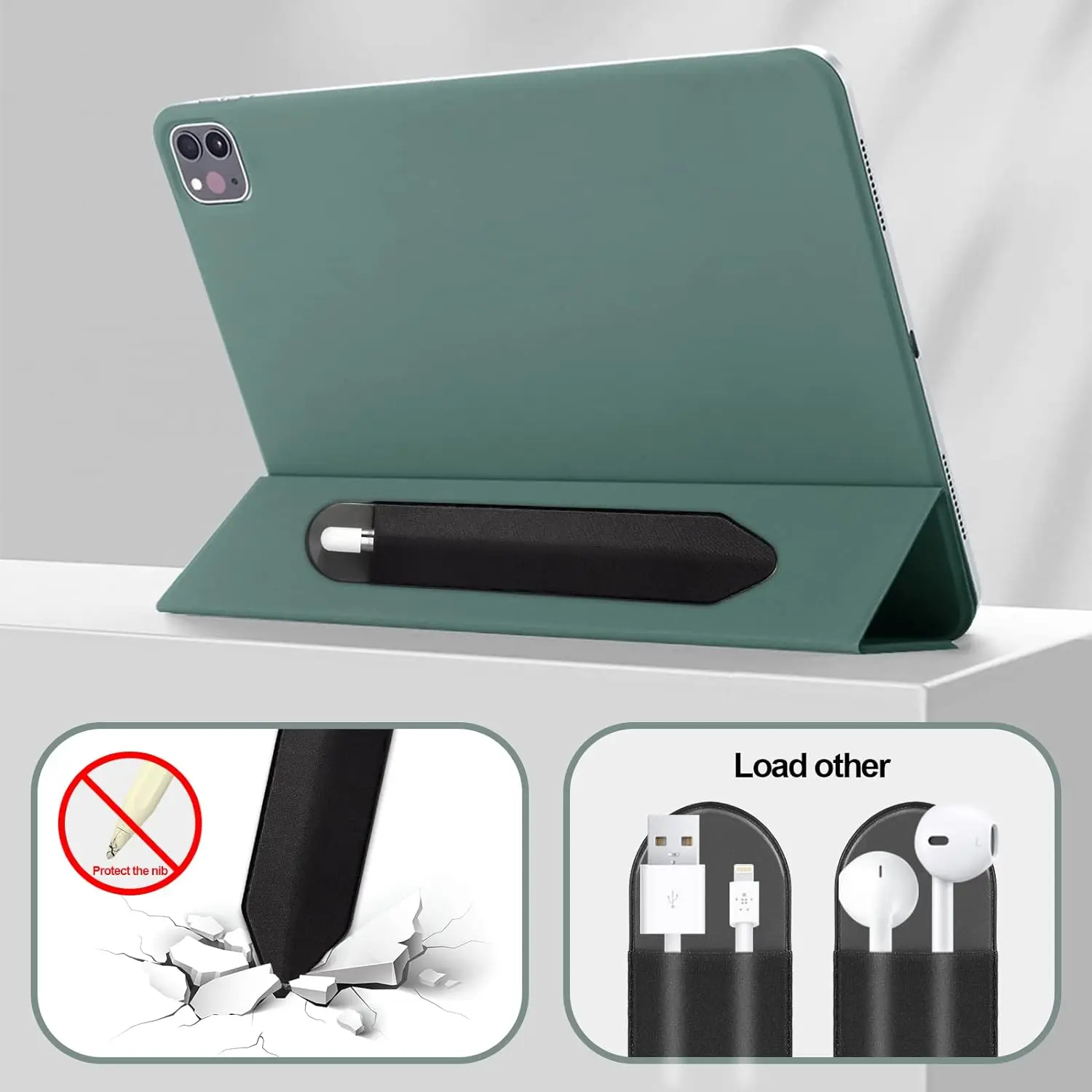 Adhesive Stylus Pen Holder Sle - Iphone Tablet Accessories บทวิจารณ์และราคา