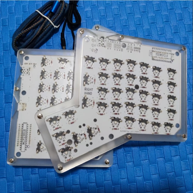 Ergodox Split Keyboard Kit Wir - Tablet Accessories 3D Print บทวิจารณ์และราคา