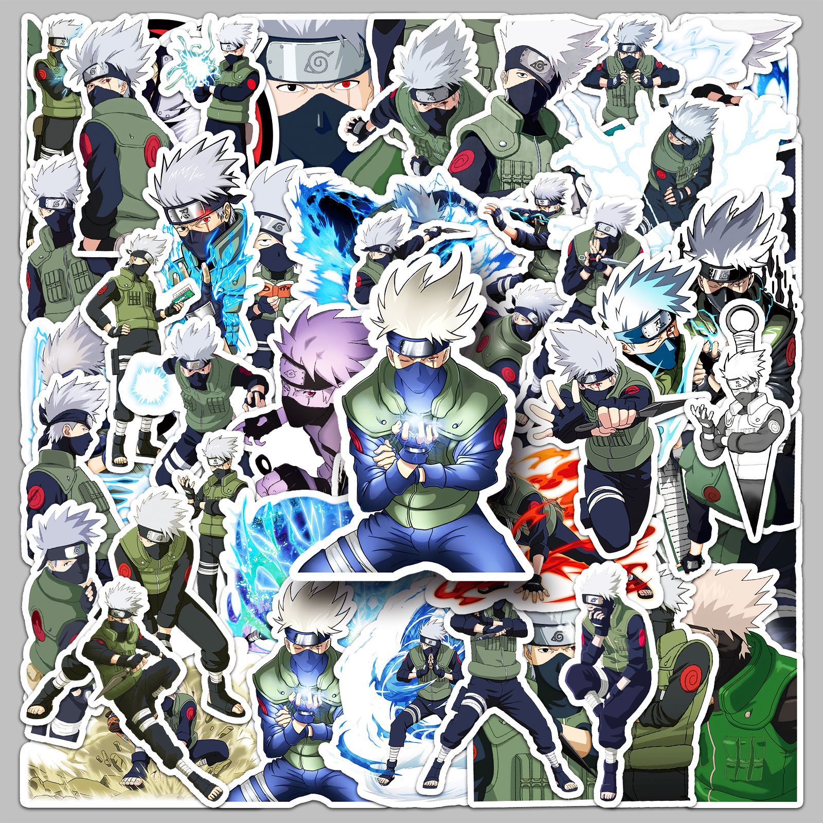 50pcs Anime Naruto Hatake Kaka - Tablet Accessory บทวิจารณ์และราคา