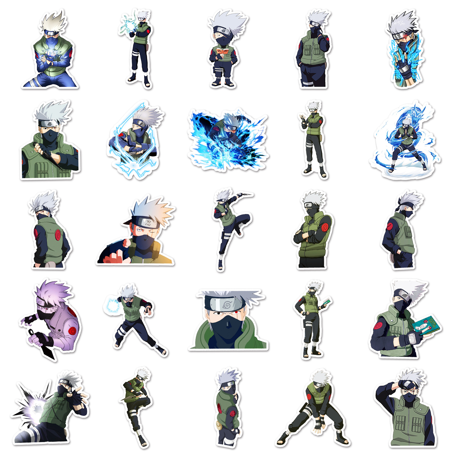 50pcs Anime Naruto Hatake Kaka - Tablet Accessory บทวิจารณ์และราคา