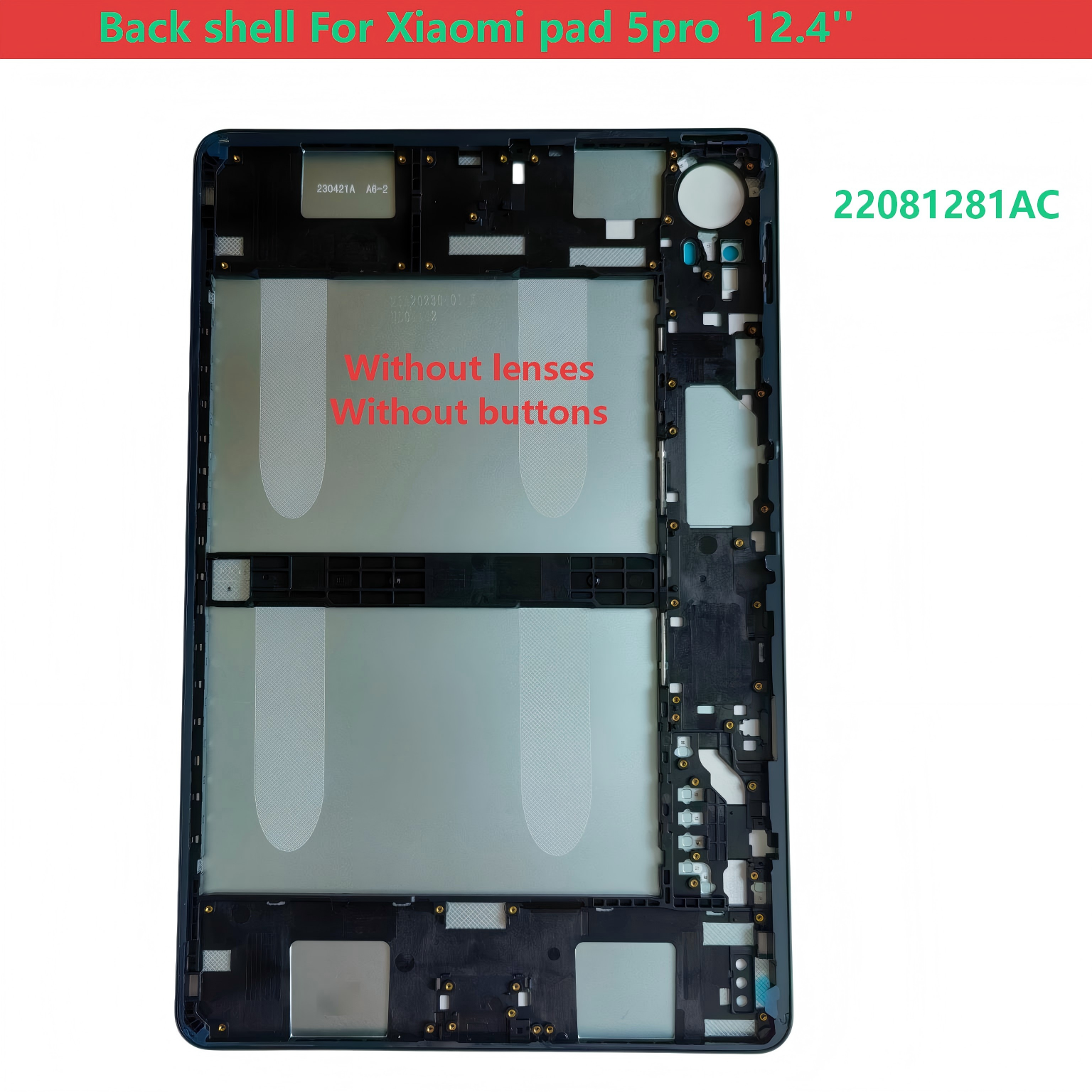 12'.4' Back shell For Xiaomi P - Tablet Cover Accessories บทวิจารณ์และราคา