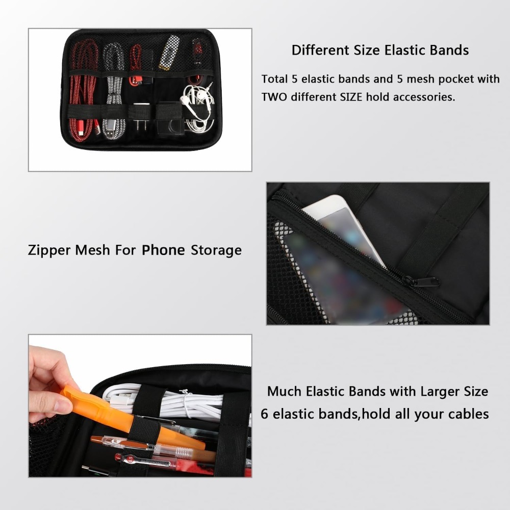 Electronics Organizer Travel C - Tablet Accessory บทวิจารณ์และราคา