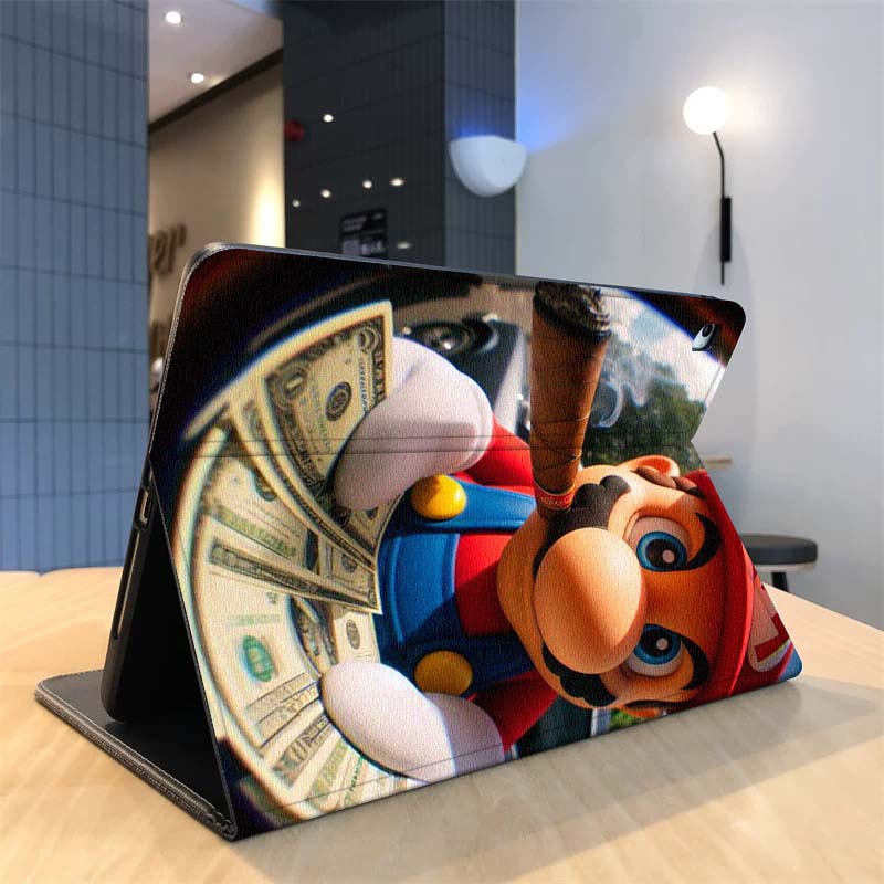 Cartoon M-Marios Art For Samsu - Remarkable Tablet Accessories บทวิจารณ์และราคา