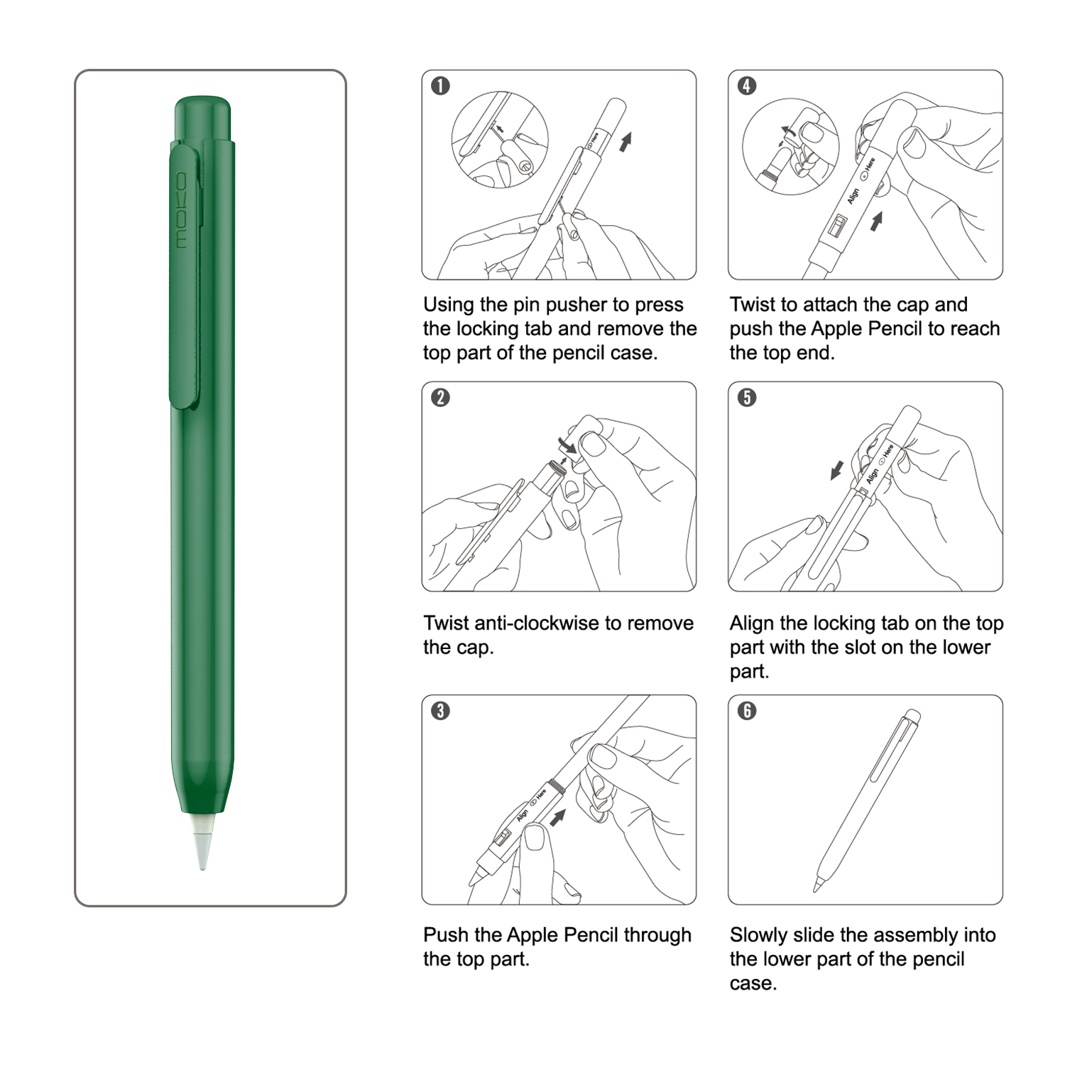 Holder Case for Apple Pencil 1 - Iphone Tablet Accessories บทวิจารณ์และราคา