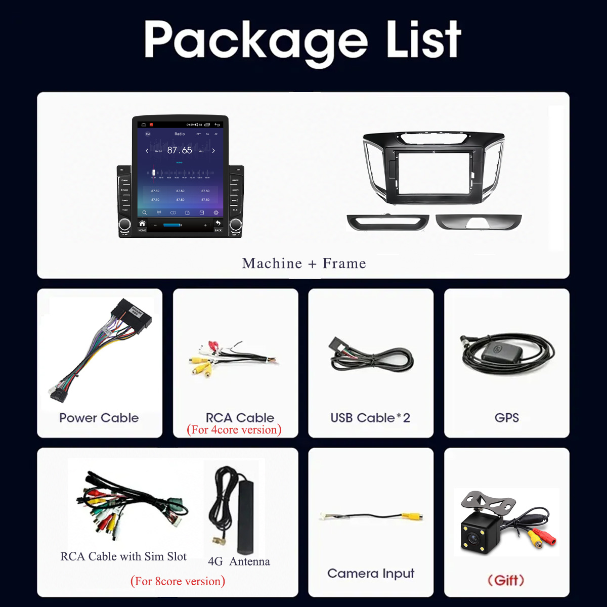 8G+128G Android 14 For Hyundai - Tablet Danish Mobile & Accessories Photos บทวิจารณ์และราคา
