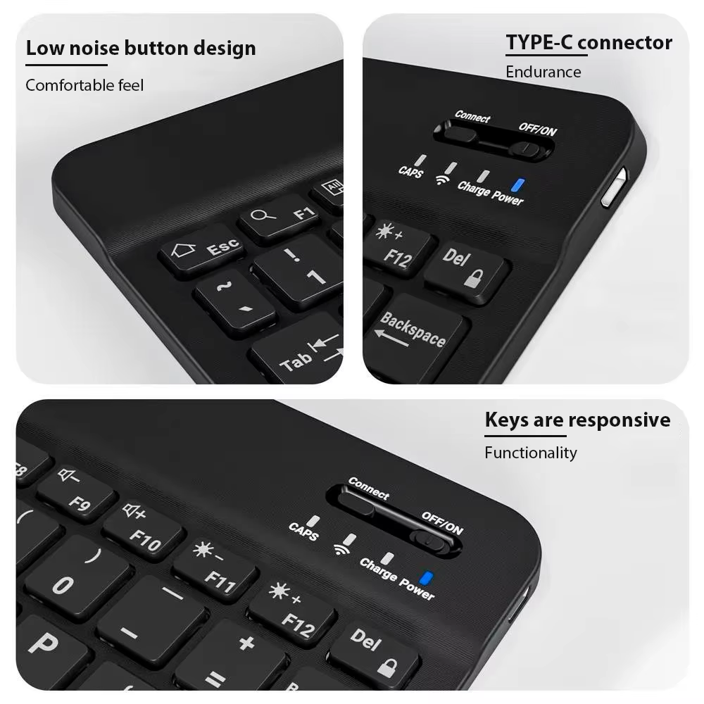 Bluetooth Wireless Keyboard Mo - Tablet Ipad Accessories บทวิจารณ์และราคา