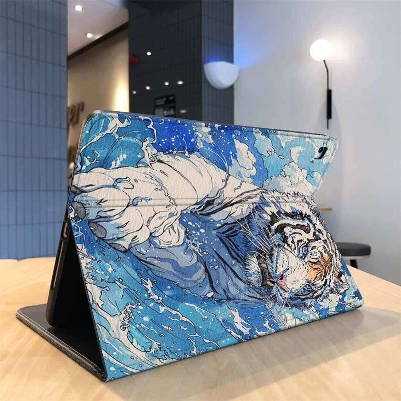 Tiger flowers For Samsung Gala - Remarkable Tablet Accessories บทวิจารณ์และราคา