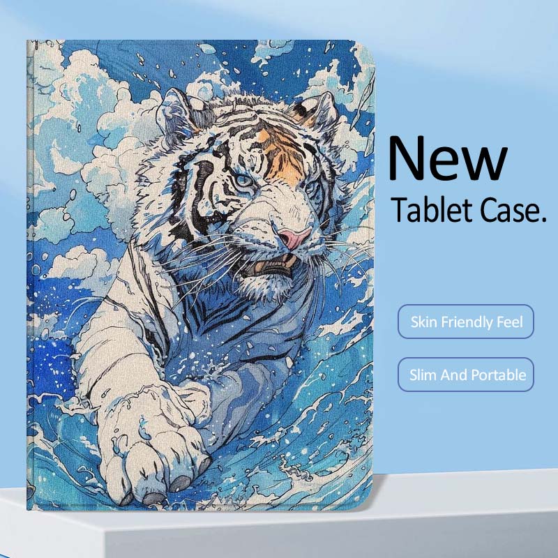 Tiger flowers For Samsung Gala - Remarkable Tablet Accessories บทวิจารณ์และราคา