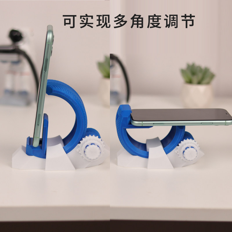 Gear Phone Holder 3D Printing  - Tablet Accessories 3D Print บทวิจารณ์และราคา