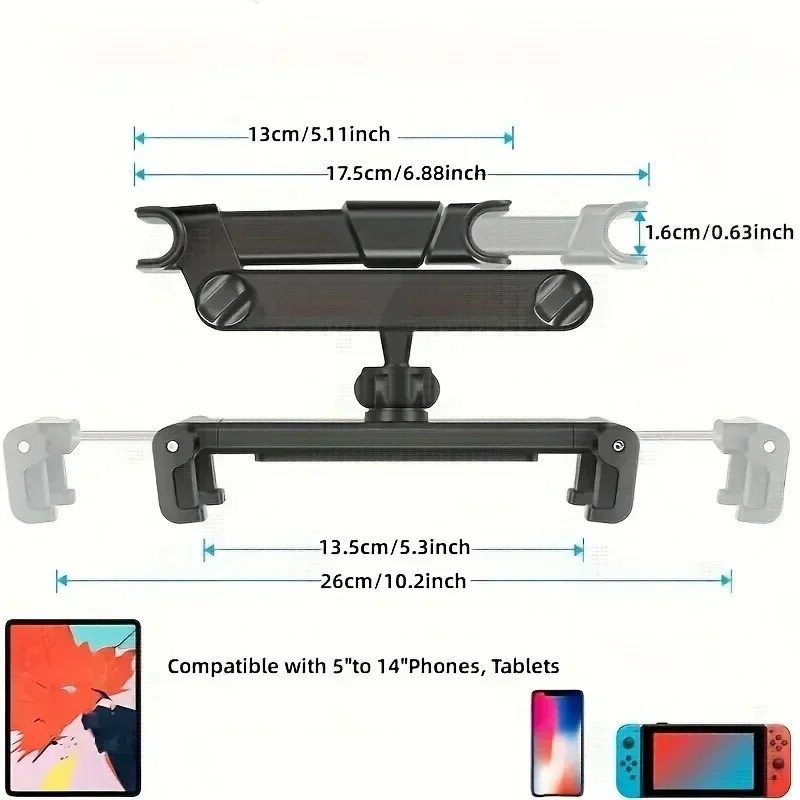 Best Car Headrest Tablet Holde - Best Tablet Accessories บทวิจารณ์และราคา