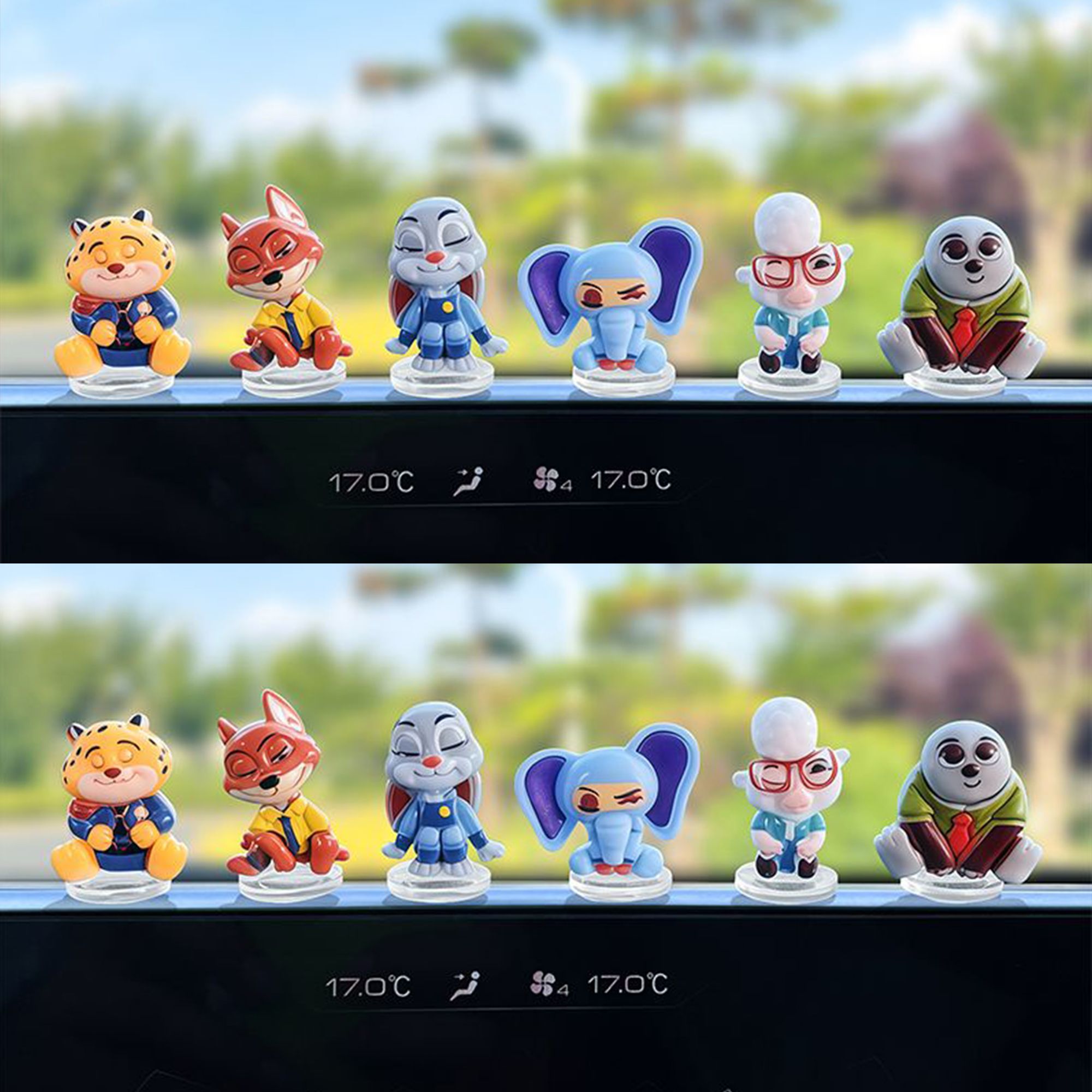 Zootopia cartoon car ornament  - Tablet Accessory บทวิจารณ์และราคา