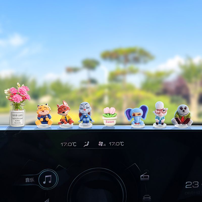 Zootopia cartoon car ornament  - Tablet Accessory บทวิจารณ์และราคา