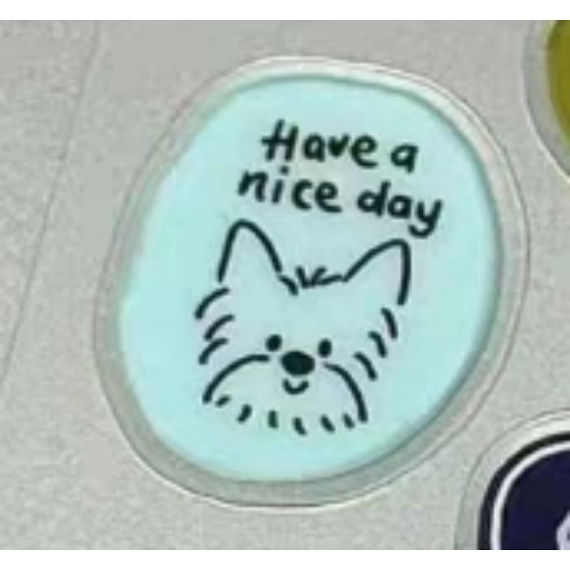 Cute Cartoon Cat Dog 3D Transp - Tablet Accessory บทวิจารณ์และราคา
