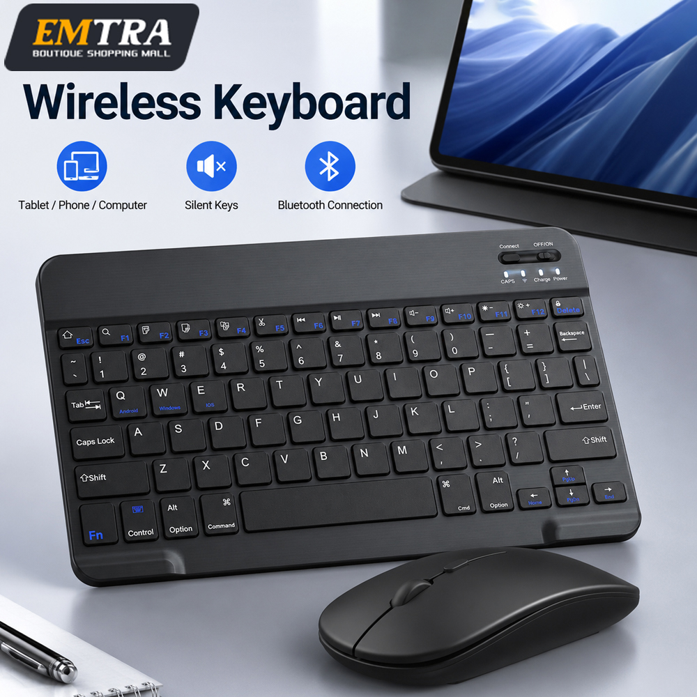 Bluetooth Wireless Keyboard Fo - Tablet Ipad Accessories บทวิจารณ์และราคา