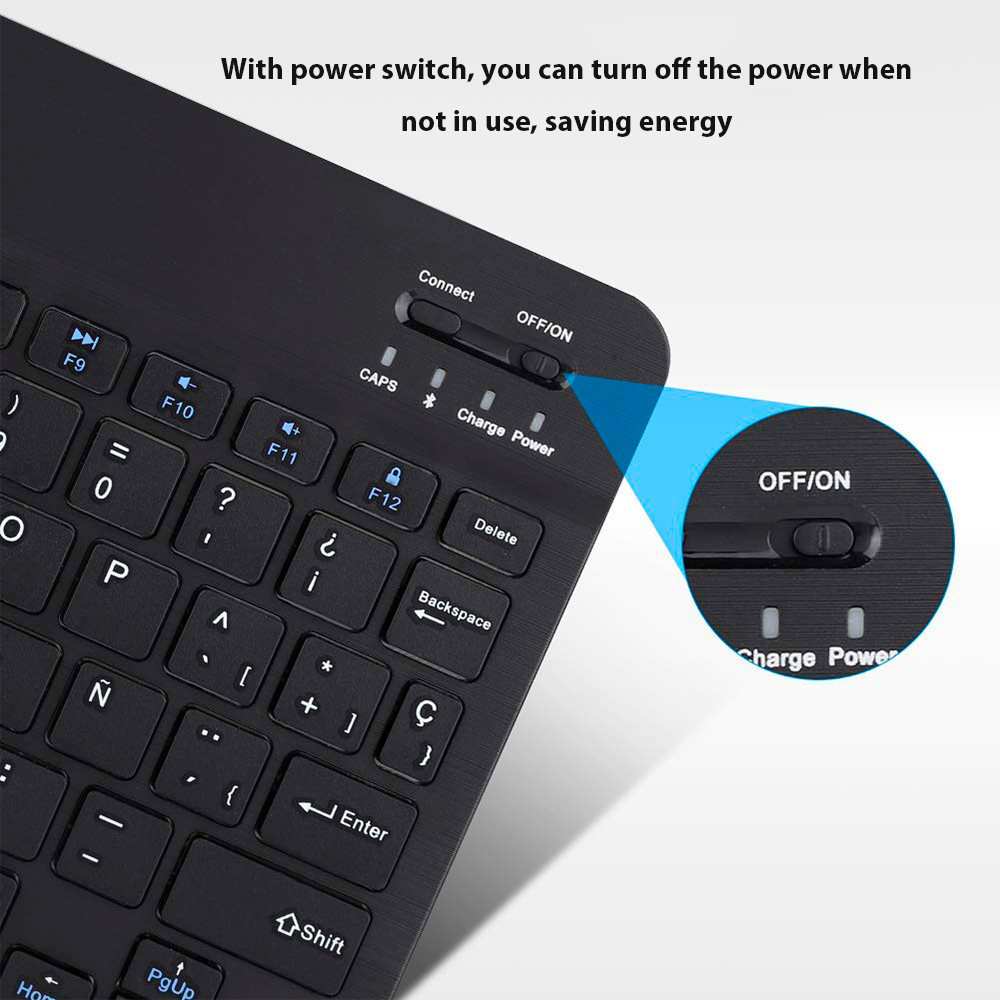 Bluetooth Wireless Keyboard Fo - Tablet Ipad Accessories บทวิจารณ์และราคา