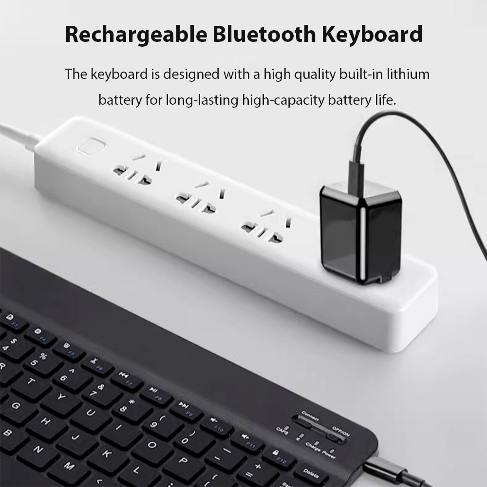Bluetooth Wireless Keyboard Fo - Tablet Ipad Accessories บทวิจารณ์และราคา