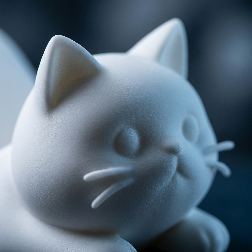 3D Printed Cat Figurine Device - Tablet Accessories 3D Print บทวิจารณ์และราคา