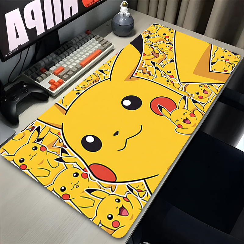 Mouse Pad P-pokemon Pikachu Co - Laptop Tablet Accessories บทวิจารณ์และราคา