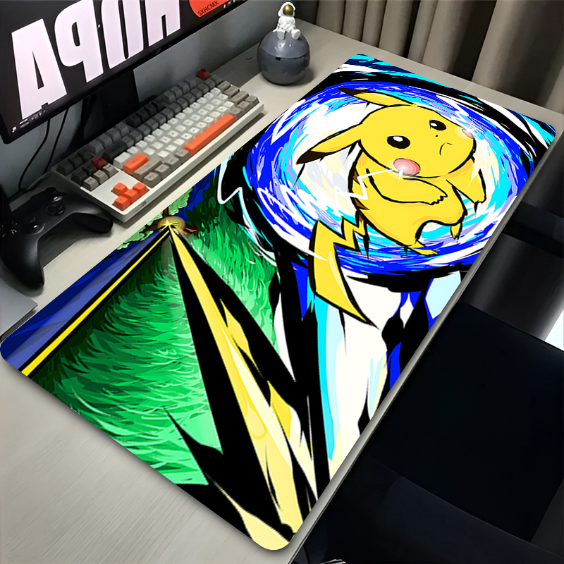 Mouse Pad P-pokemon Pikachu Co - Laptop Tablet Accessories บทวิจารณ์และราคา