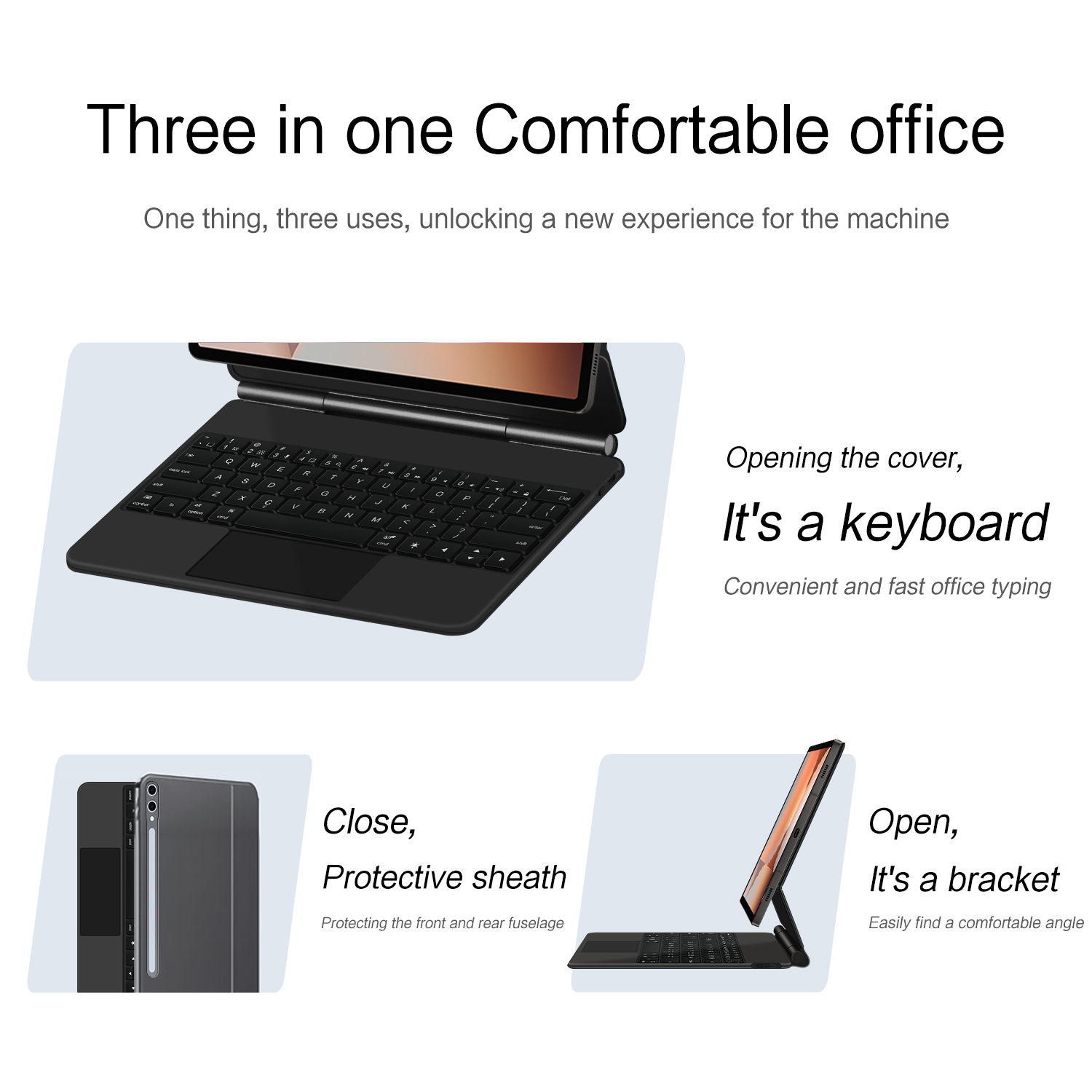 Magic Keyboard Folio for Samsu - Remarkable Tablet Accessories บทวิจารณ์และราคา